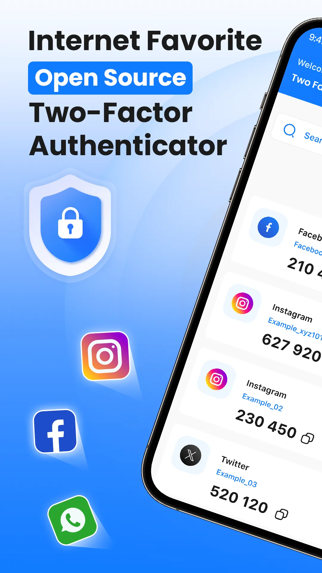 Two Factor Authenticator App | Indus Appstore | Screenshot