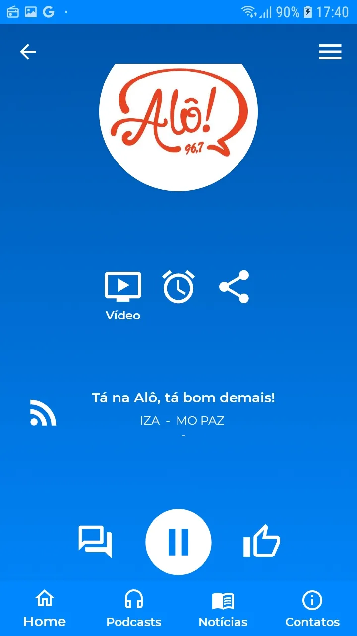 Rádio Alô FM | Indus Appstore | Screenshot