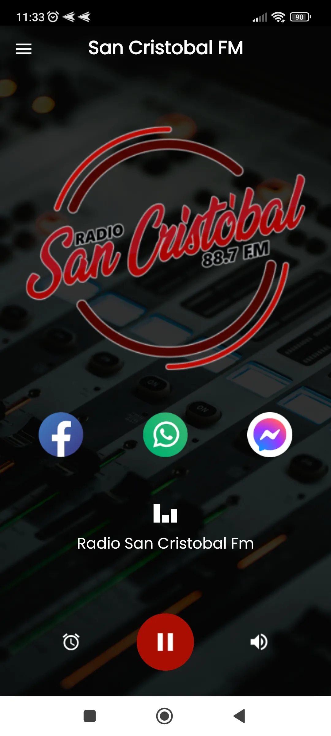 Radio San Cristobal 88.7 FM | Indus Appstore | Screenshot