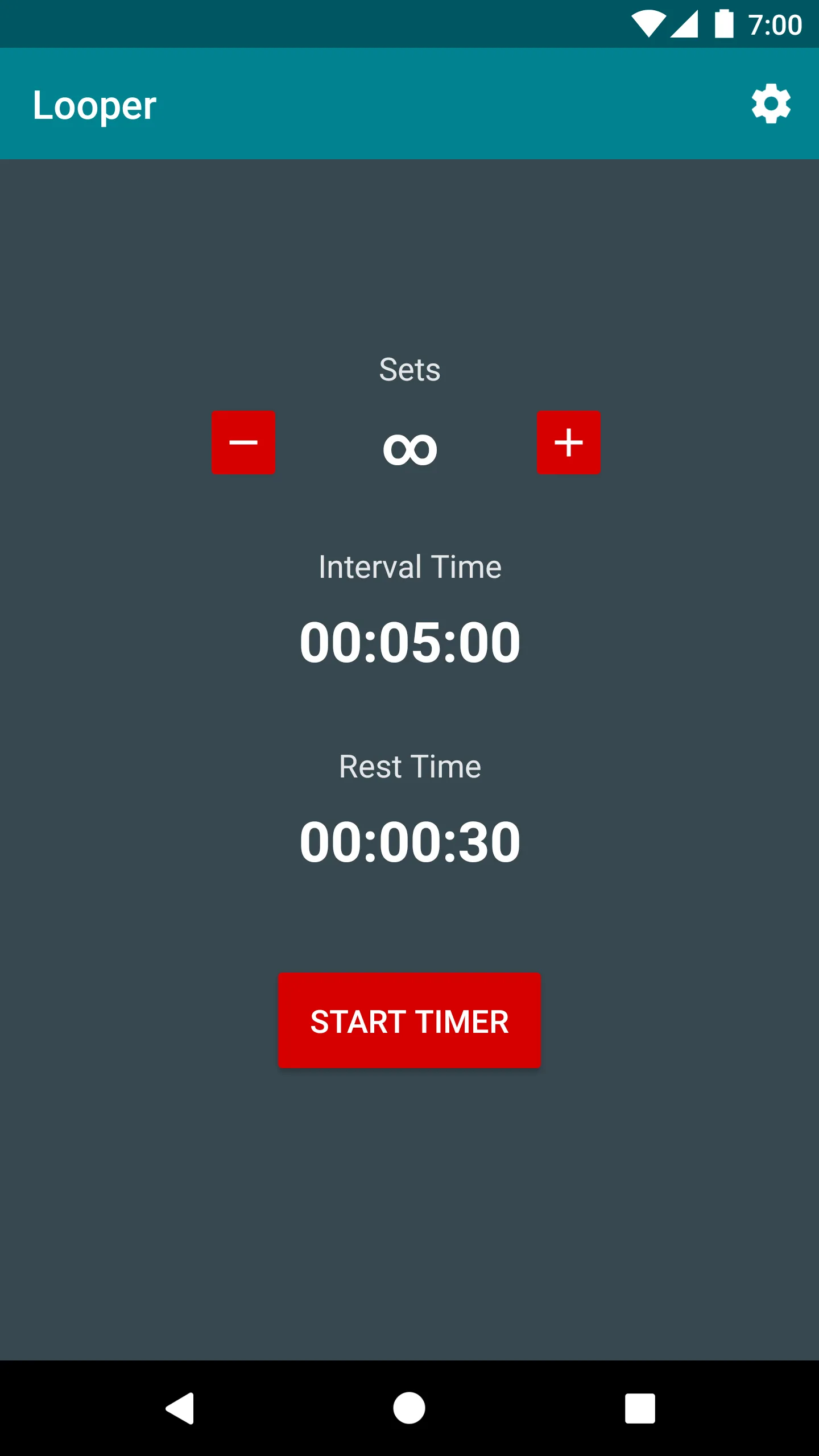 Looper - Loop / Interval Timer | Indus Appstore | Screenshot