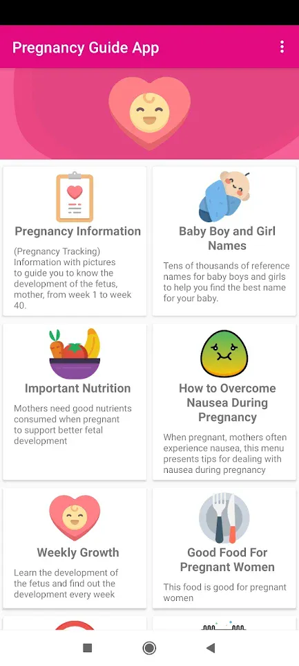 Pregnancy Guide and Tracker | Indus Appstore | Screenshot