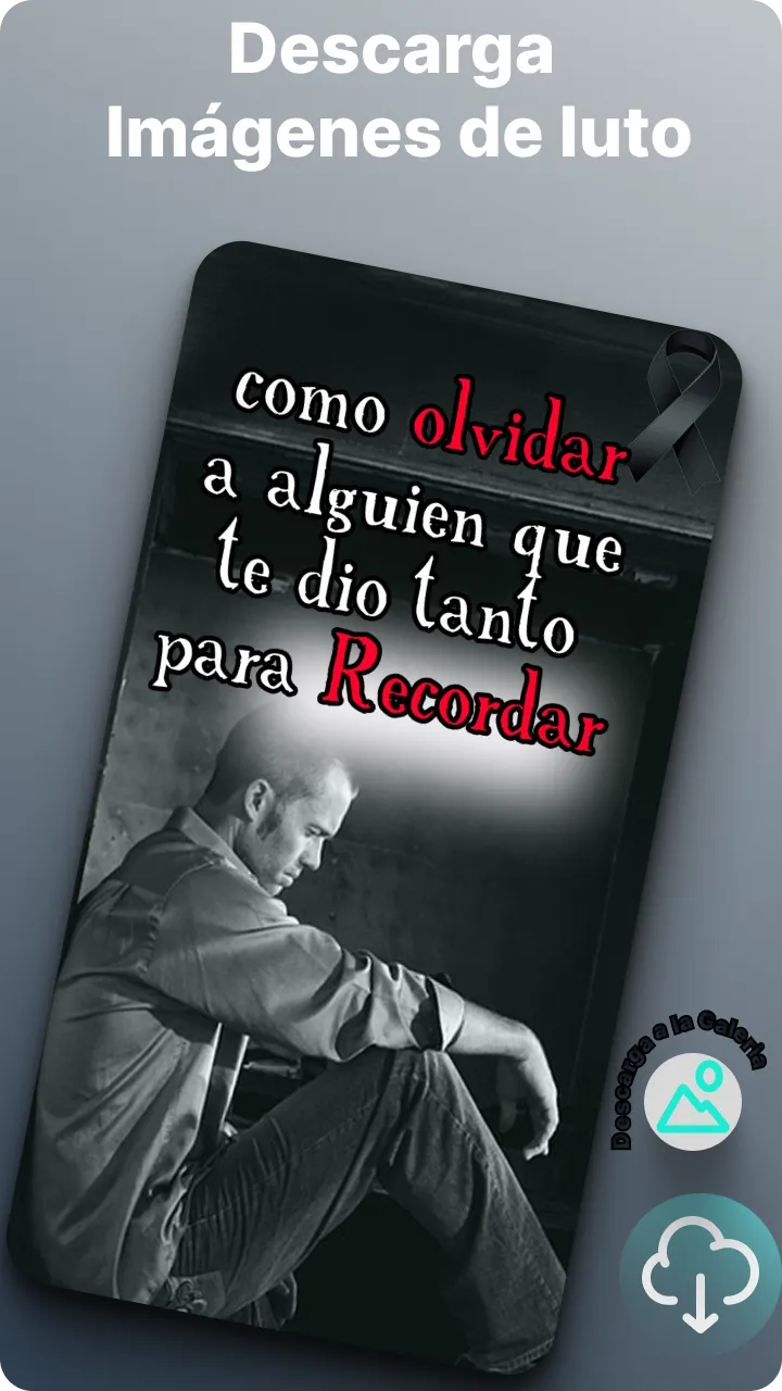 Imágenes con frases de luto... | Indus Appstore | Screenshot