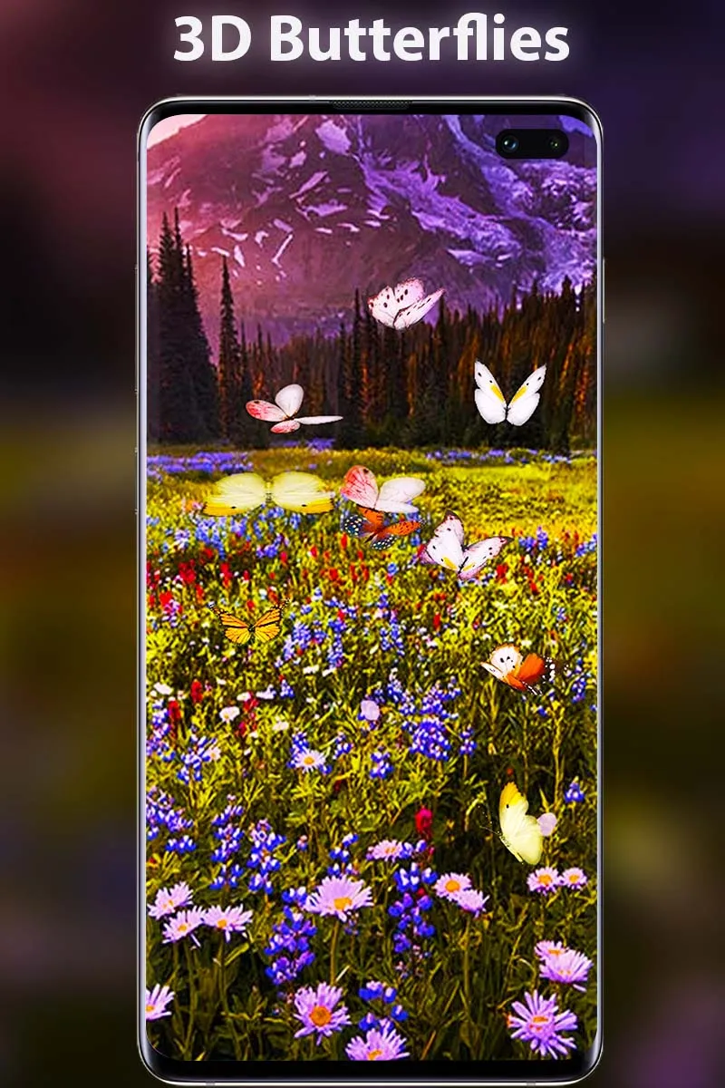 Butterflies Live Wallpaper | Indus Appstore | Screenshot