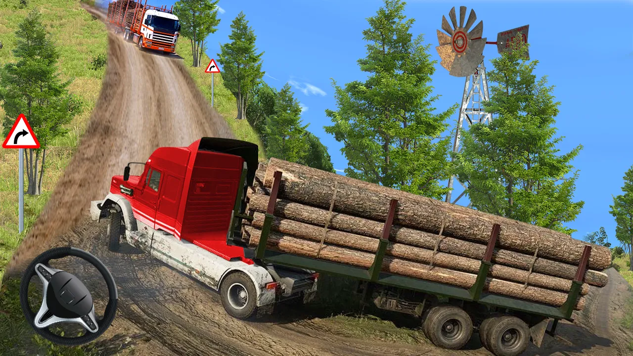 Offroad Logging Truck Games 3D | Indus Appstore | Screenshot