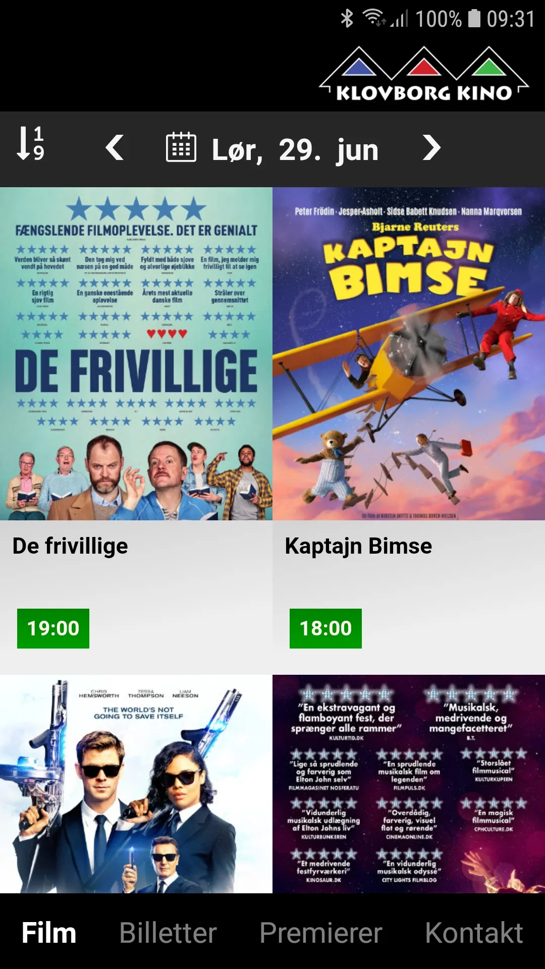 Klovborg Kino 1-2-3 | Indus Appstore | Screenshot