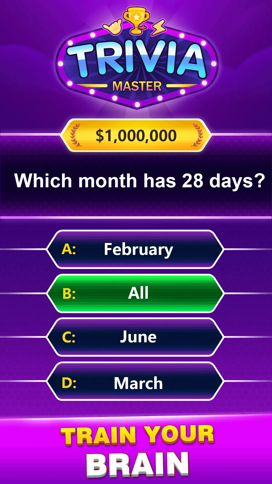 Trivia Master - Word Quiz Game | Indus Appstore | Screenshot