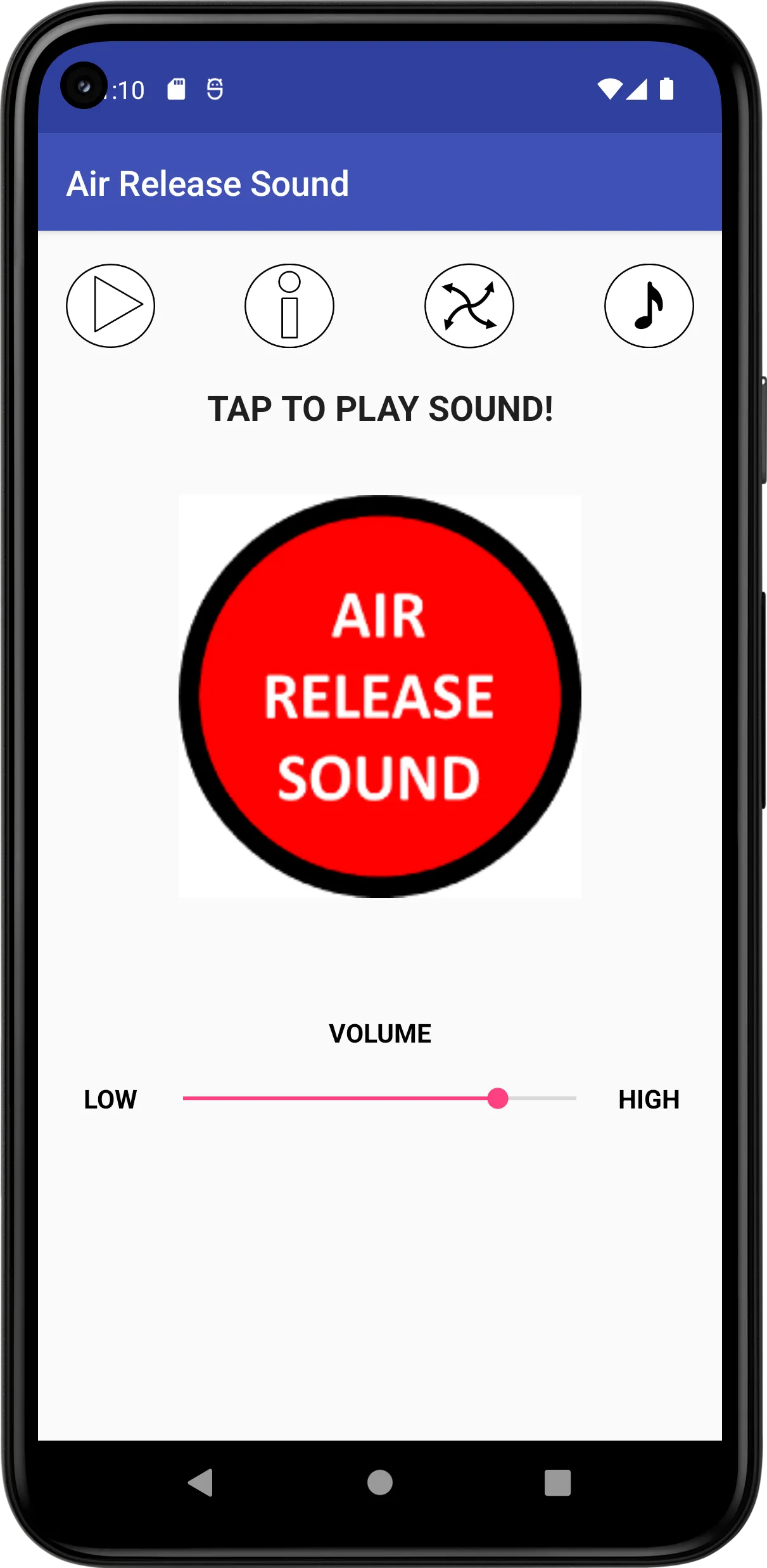 Air Release Sound | Indus Appstore | Screenshot