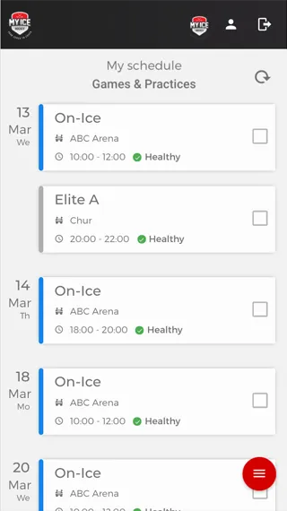My Ice Hockey | Indus Appstore | Screenshot