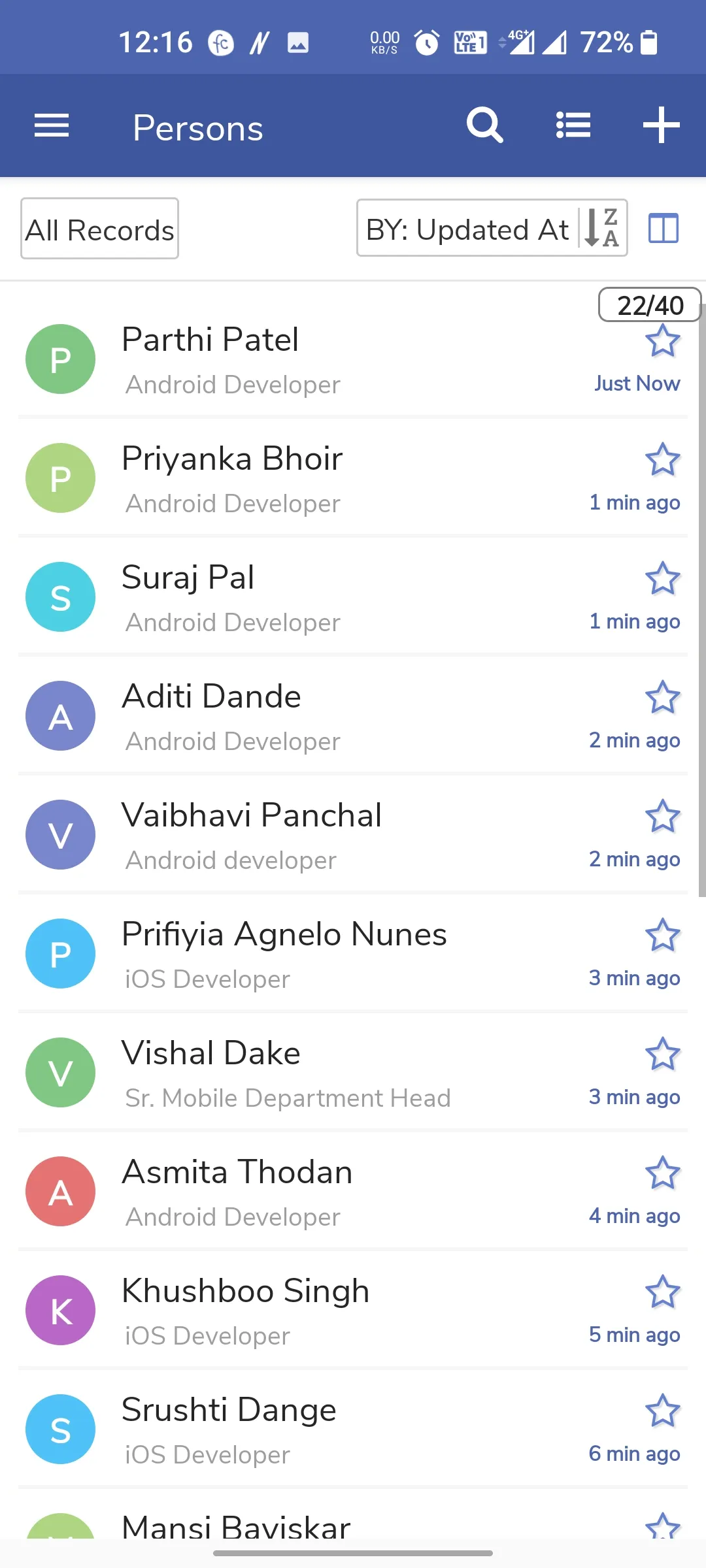 Sangam Mobile CRM | Indus Appstore | Screenshot