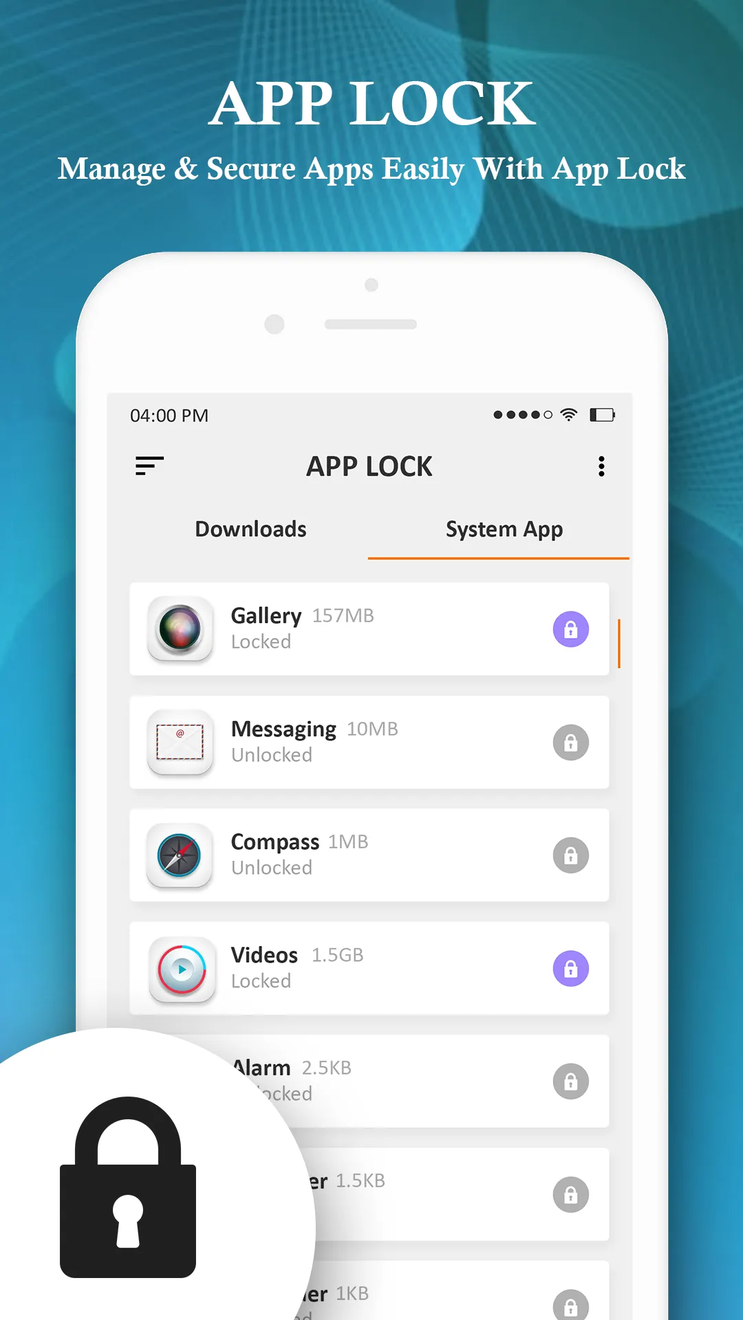 App Lock | Indus Appstore | Screenshot