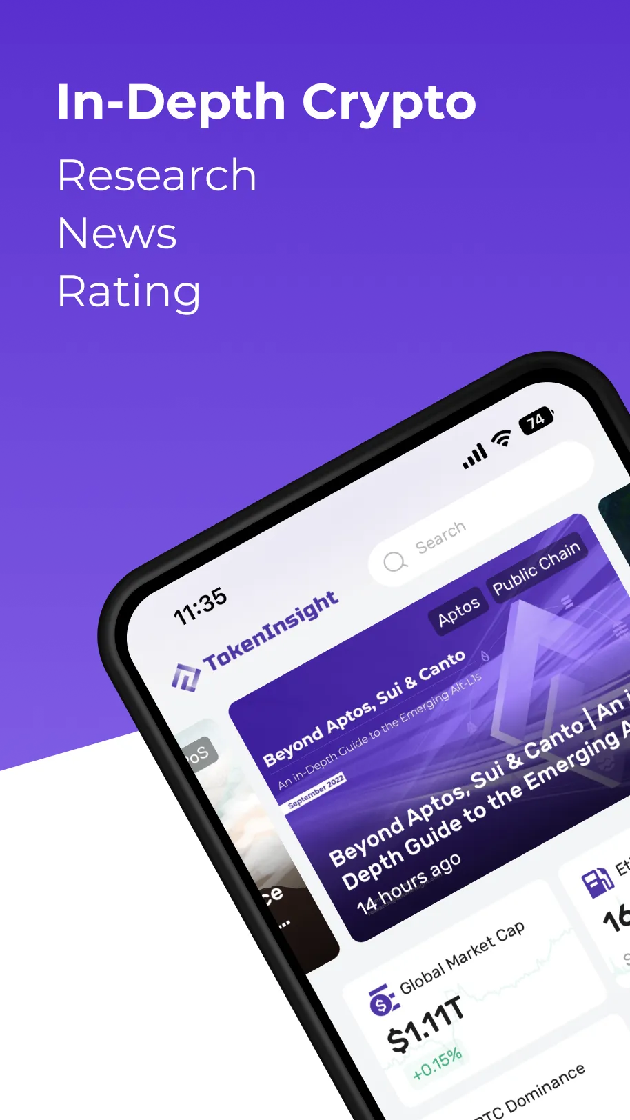 TokenInsight | Indus Appstore | Screenshot