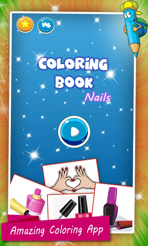 Nail Drawing & Coloring Pages | Indus Appstore | Screenshot