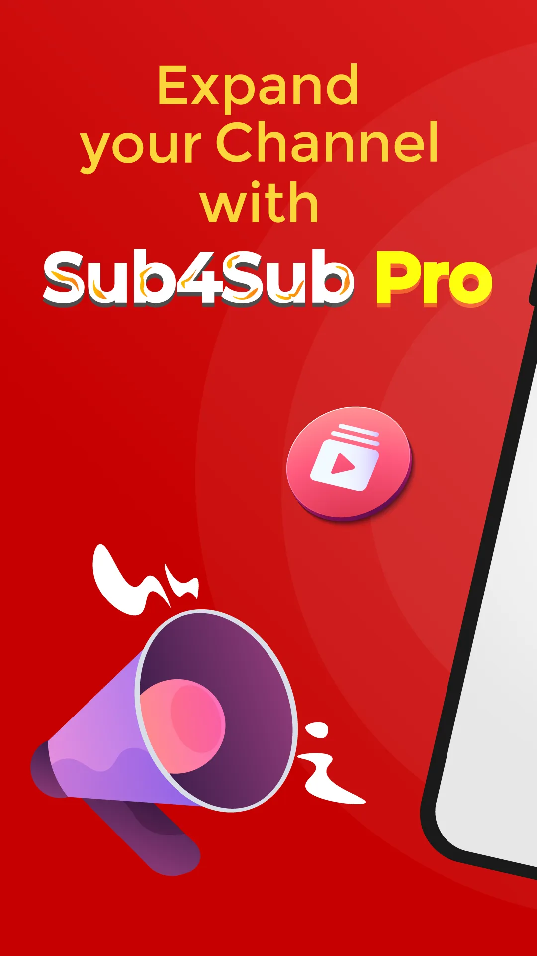 Sub4Sub Pro - view, like & sub | Indus Appstore | Screenshot