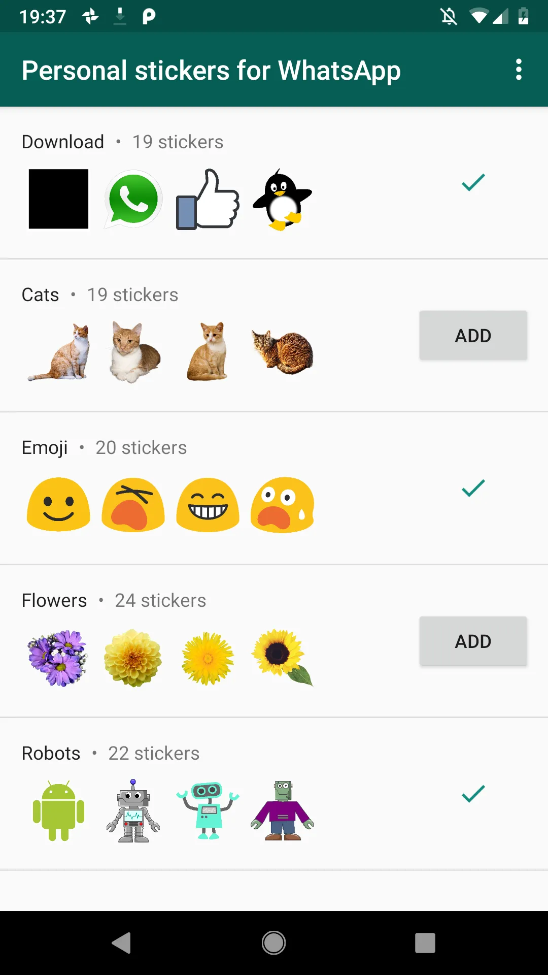 Personal stickers for WhatsApp | Indus Appstore | Screenshot