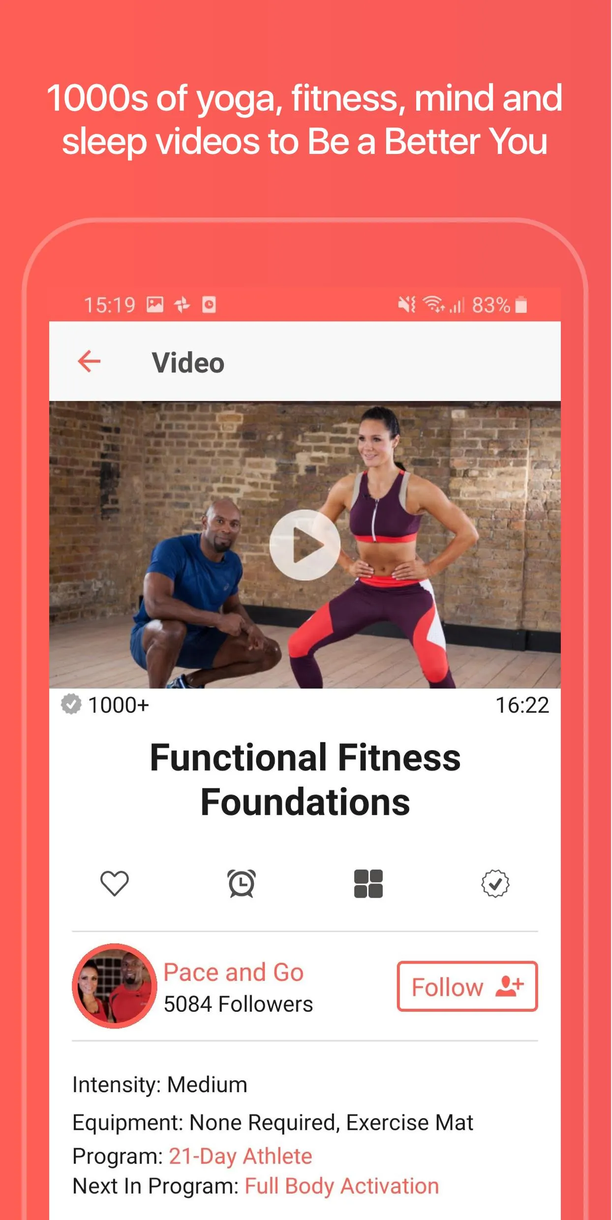 Grokker: Yoga, Fitness, Mind | Indus Appstore | Screenshot