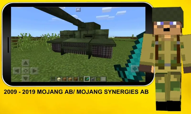 Addon War Tank for Minecraft | Indus Appstore | Screenshot