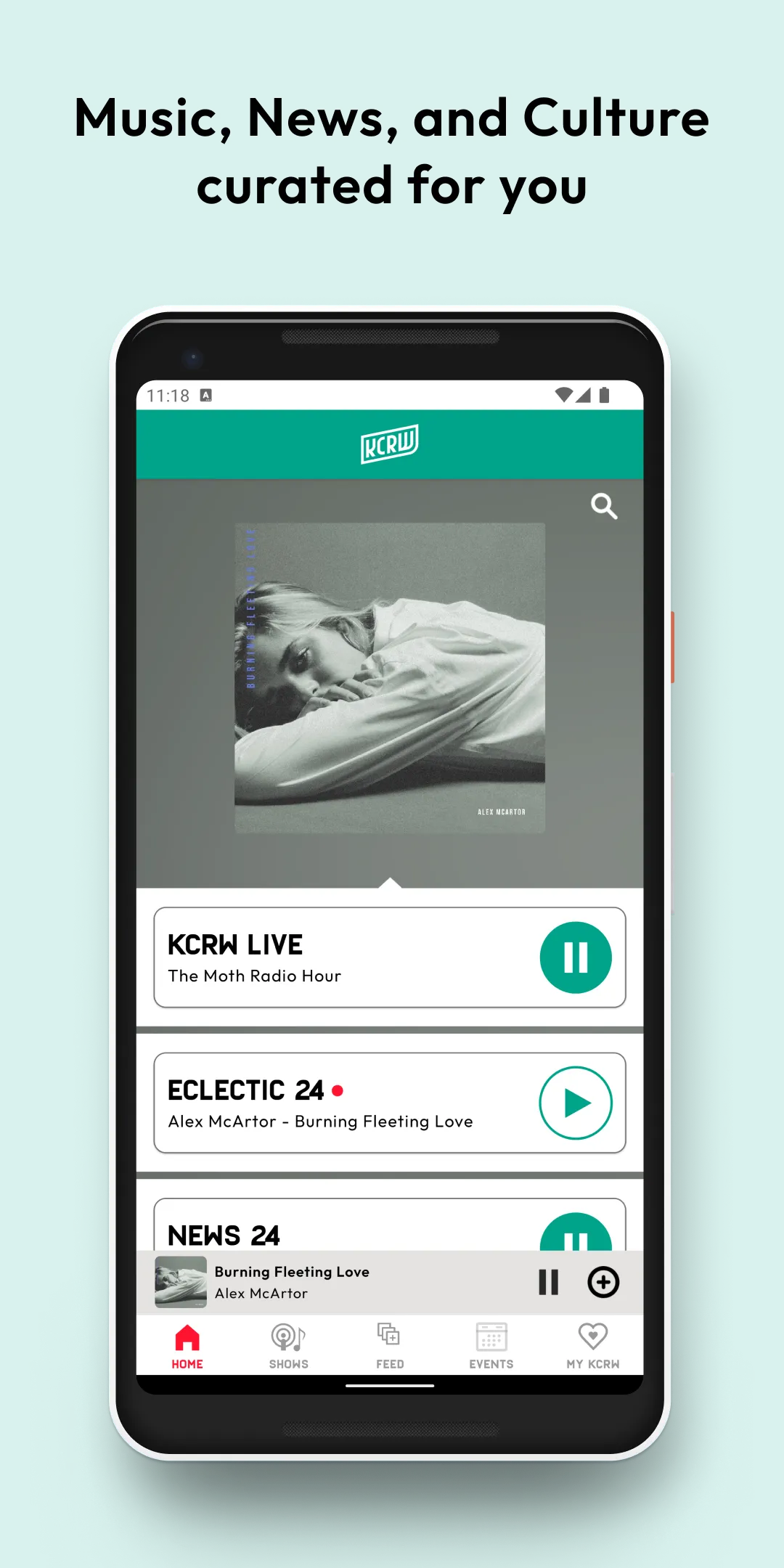 KCRW | Indus Appstore | Screenshot