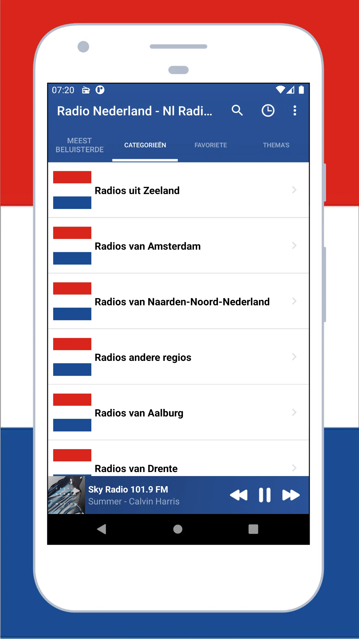 Radio Netherlands FM: Radio NL | Indus Appstore | Screenshot