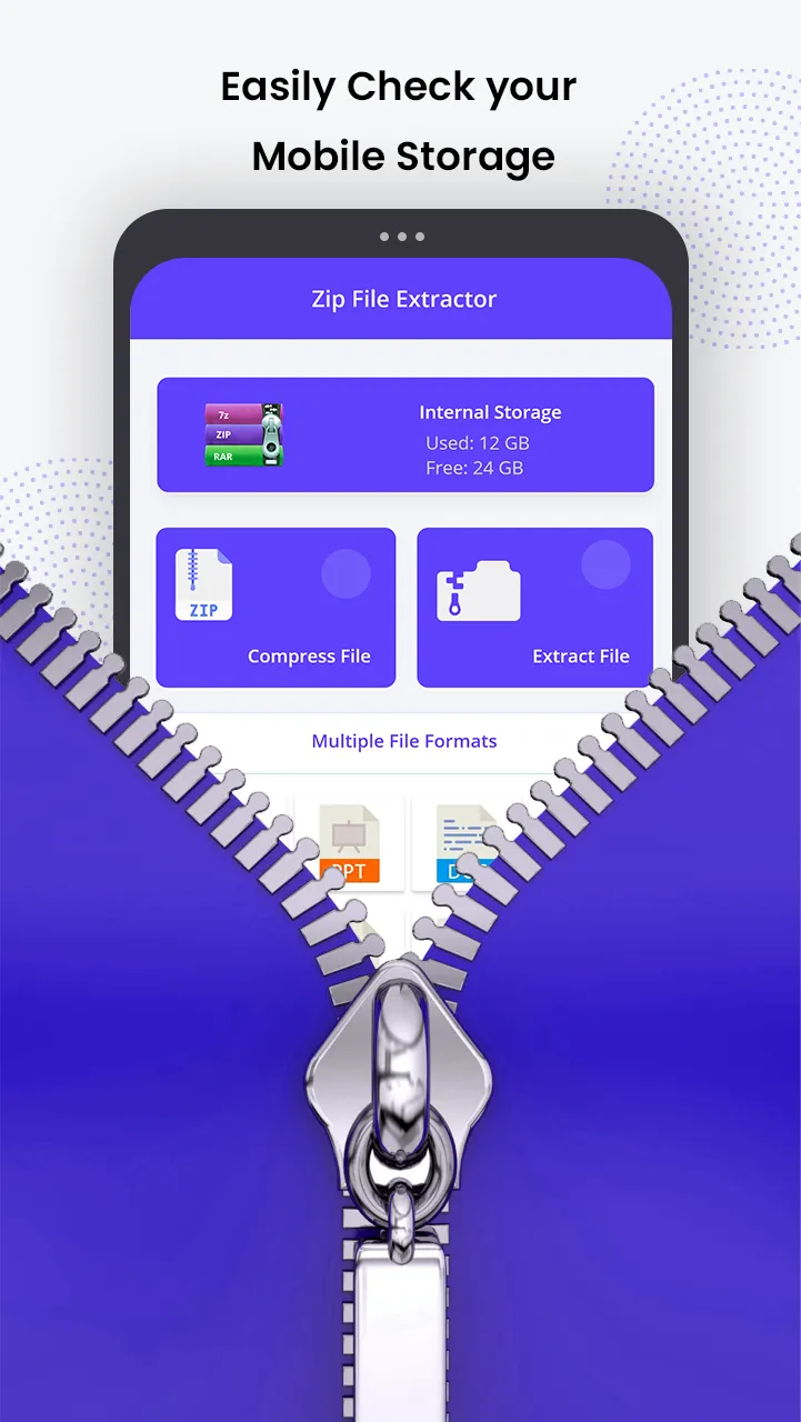 UnZIP - Zip Extractor UnRAR | Indus Appstore | Screenshot