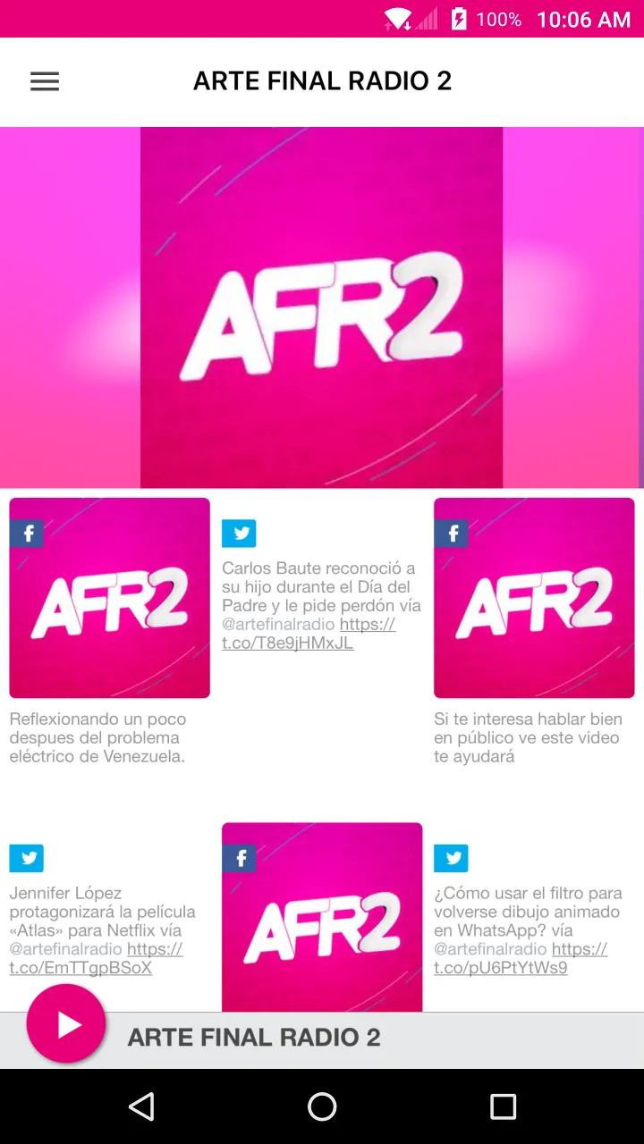 Arte Final Radio 2 | Indus Appstore | Screenshot