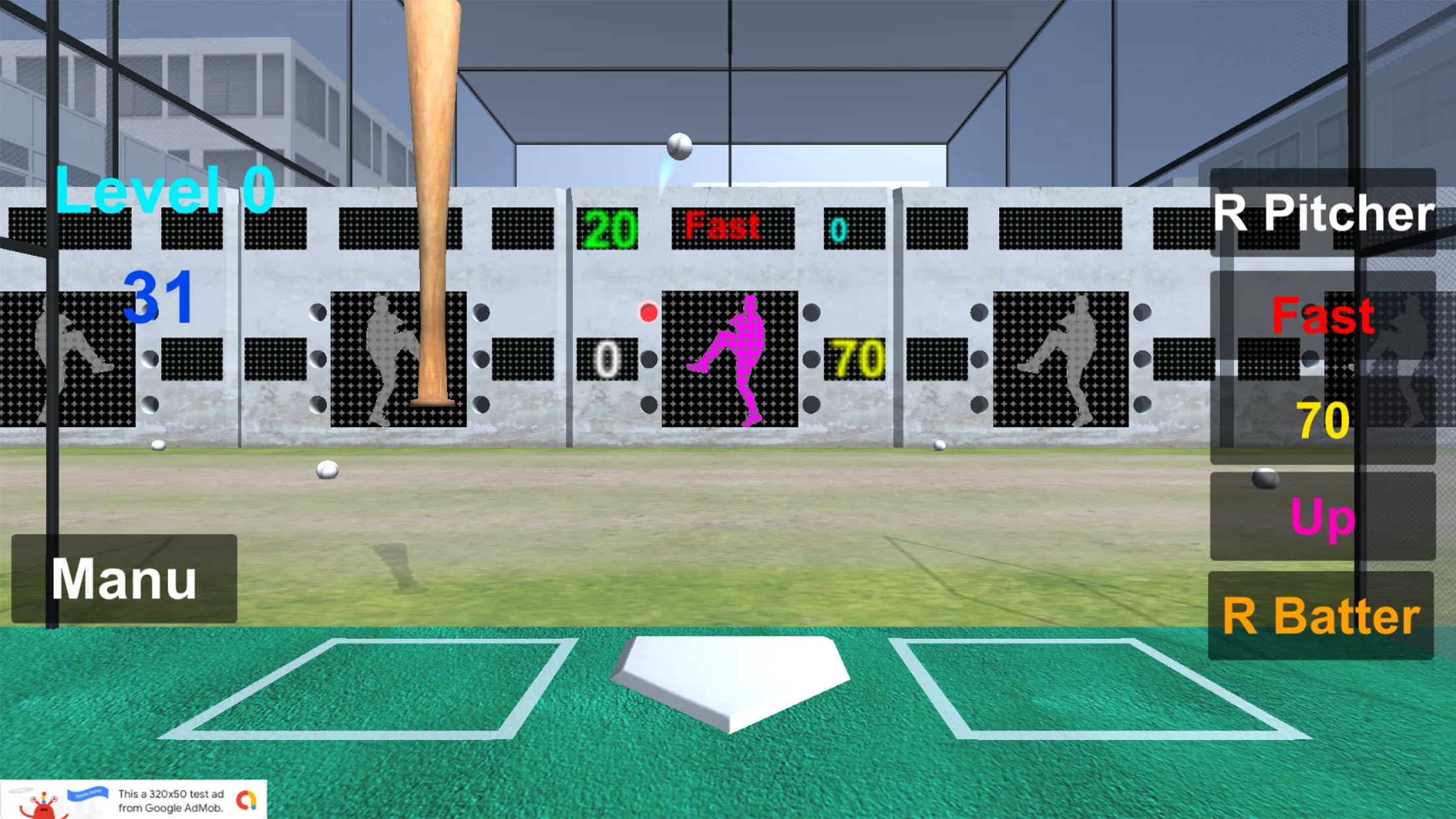 Baseball Batting Cage -3D | Indus Appstore | Screenshot