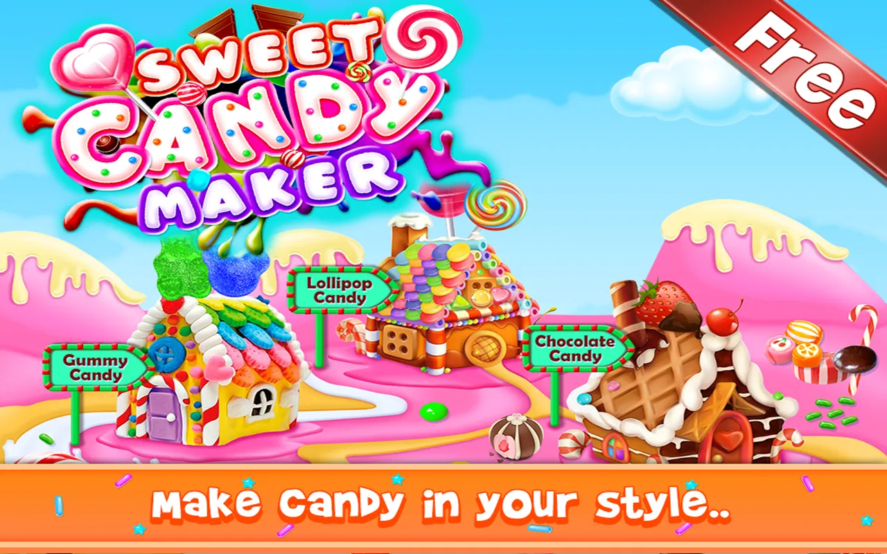 Sweet Candy Maker - Candy Game | Indus Appstore | Screenshot