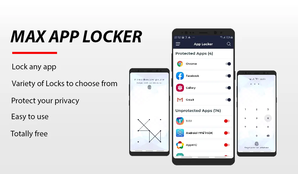 Max App Locker - Protect your  | Indus Appstore | Screenshot