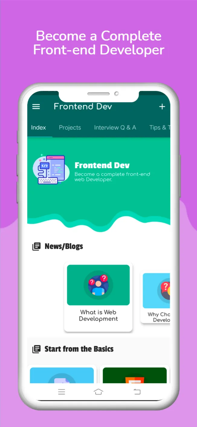 Learn Frontend Web Development | Indus Appstore | Screenshot