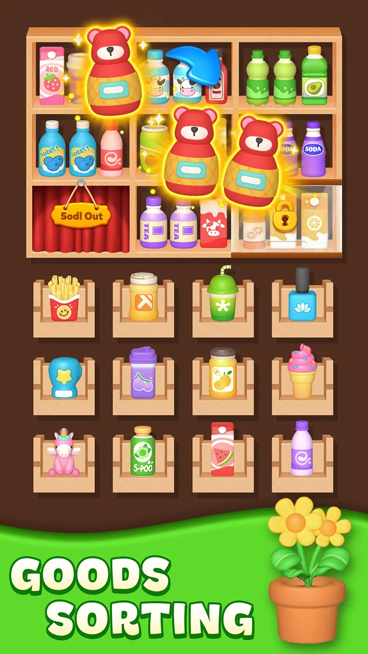 Sort Fever:3D Goods Match | Indus Appstore | Screenshot
