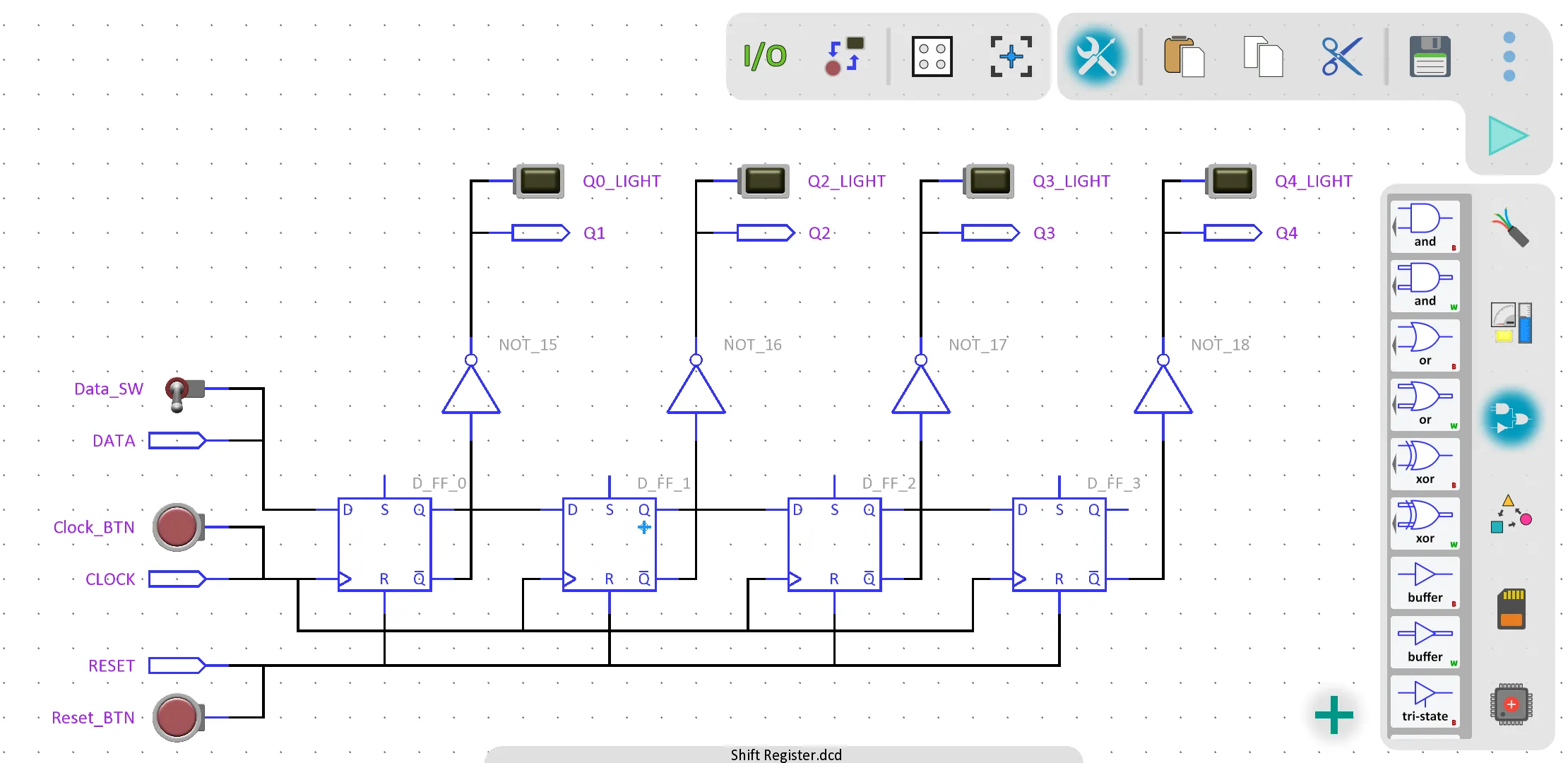 Digital Circuit Simulator | Indus Appstore | Screenshot