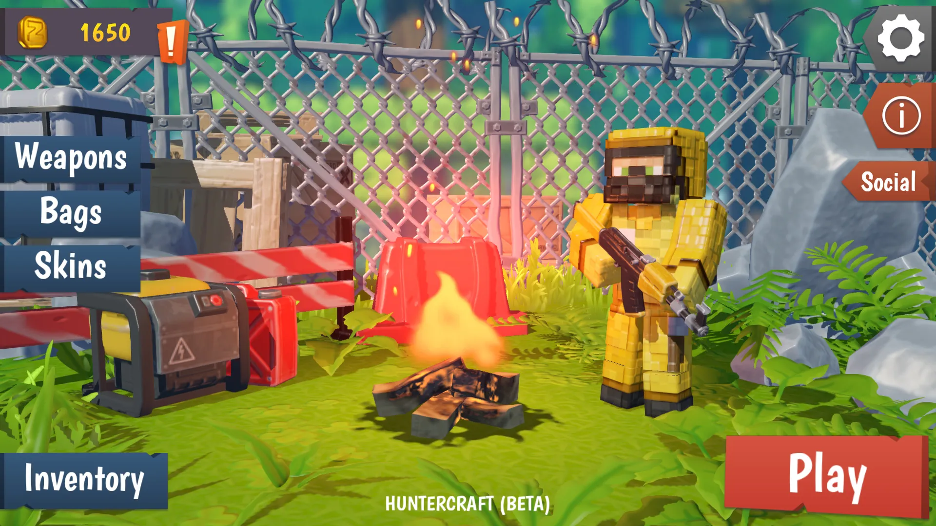 Huntercraft: Zombie Survival | Indus Appstore | Screenshot