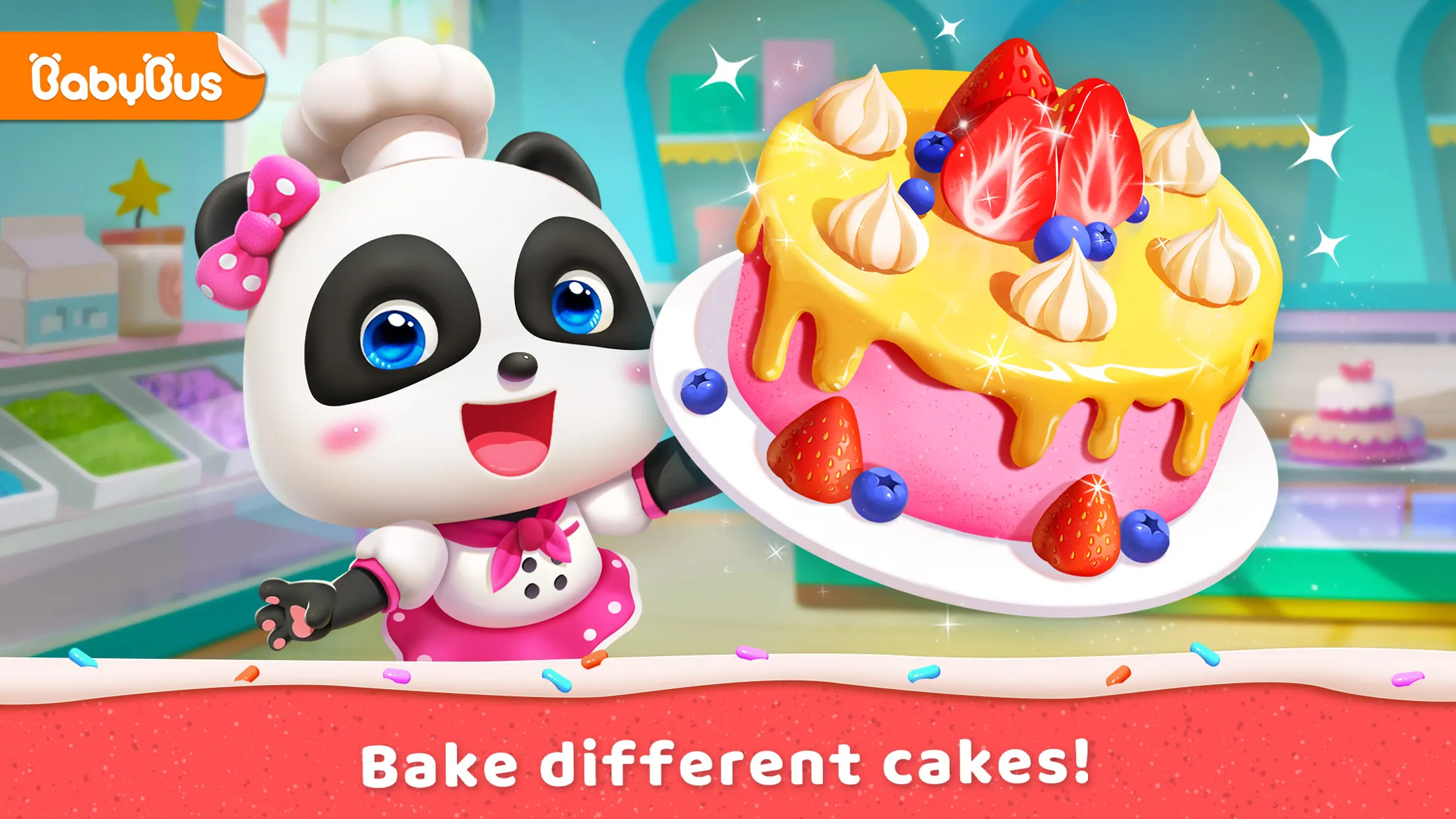 Little Panda's Cake Shop | Indus Appstore | Screenshot