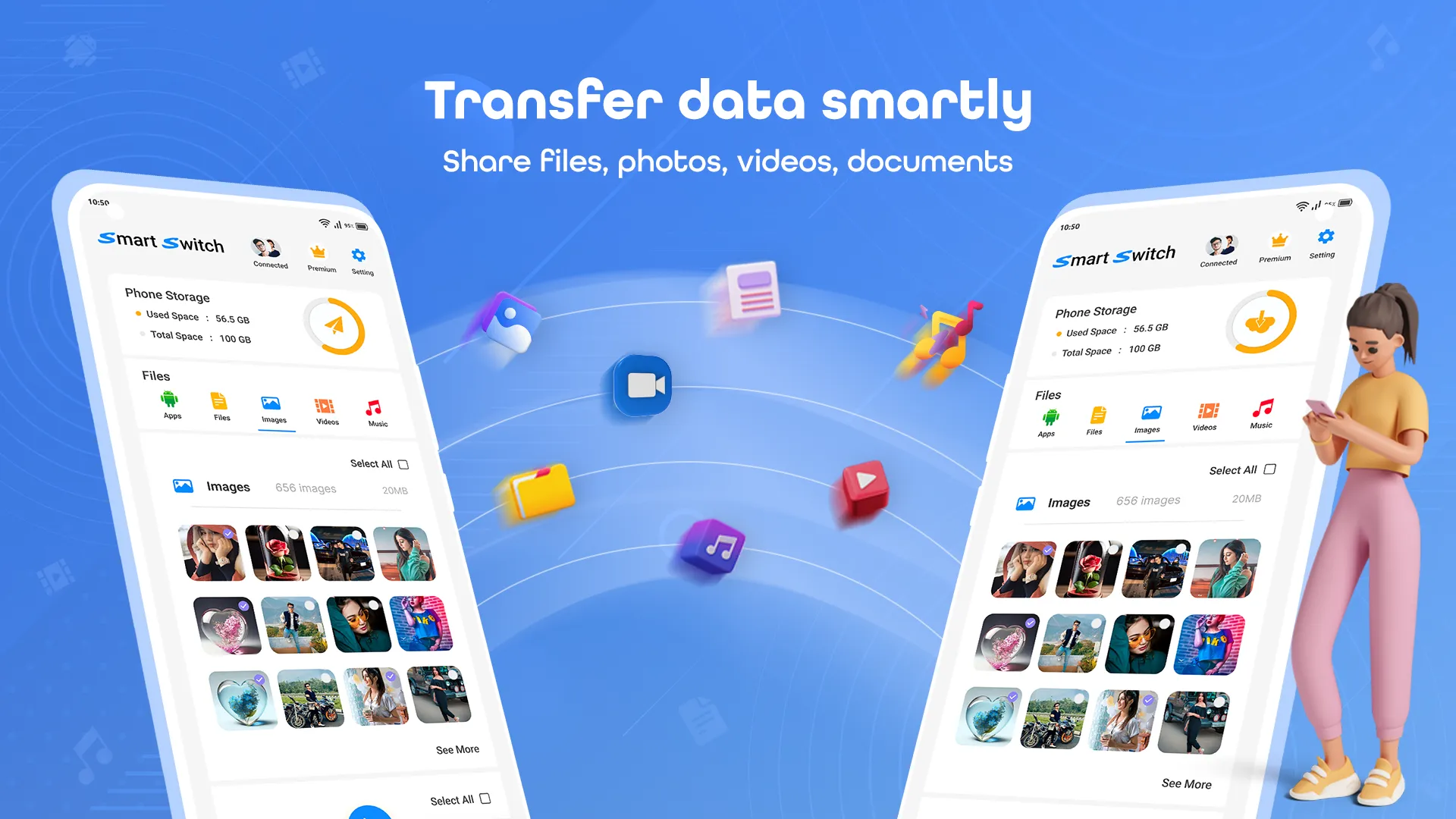 Smart Switch All Data Transfer | Indus Appstore | Screenshot