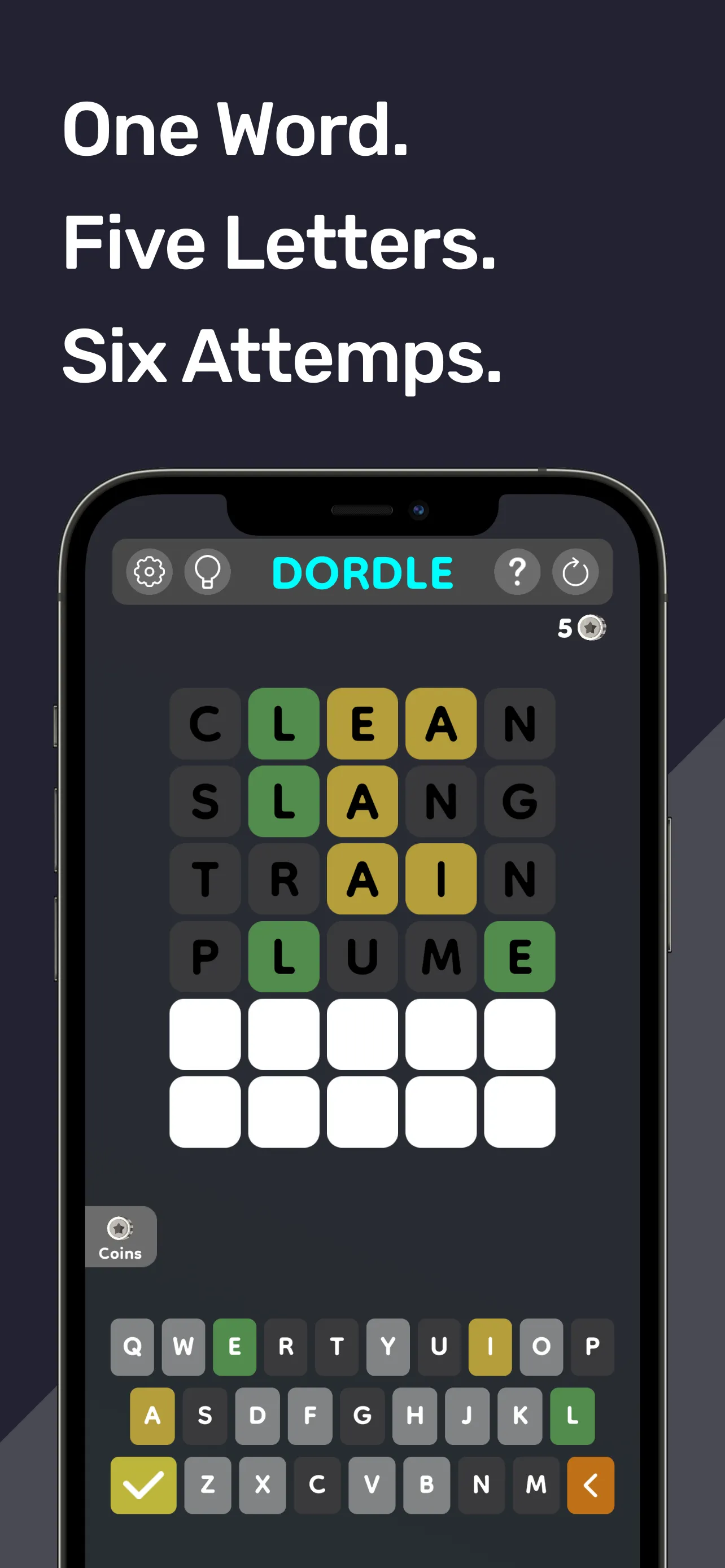 Dordle: 5-Letter NTY Word Game | Indus Appstore | Screenshot