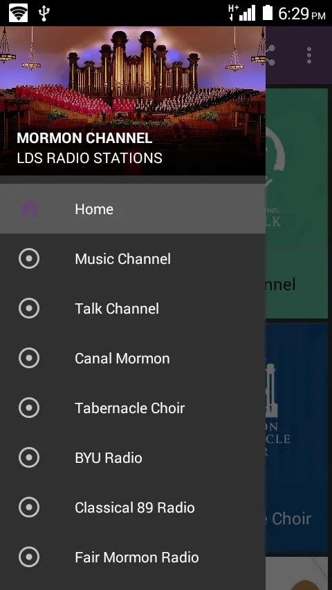 LDS Radio Mormon Channel | Indus Appstore | Screenshot