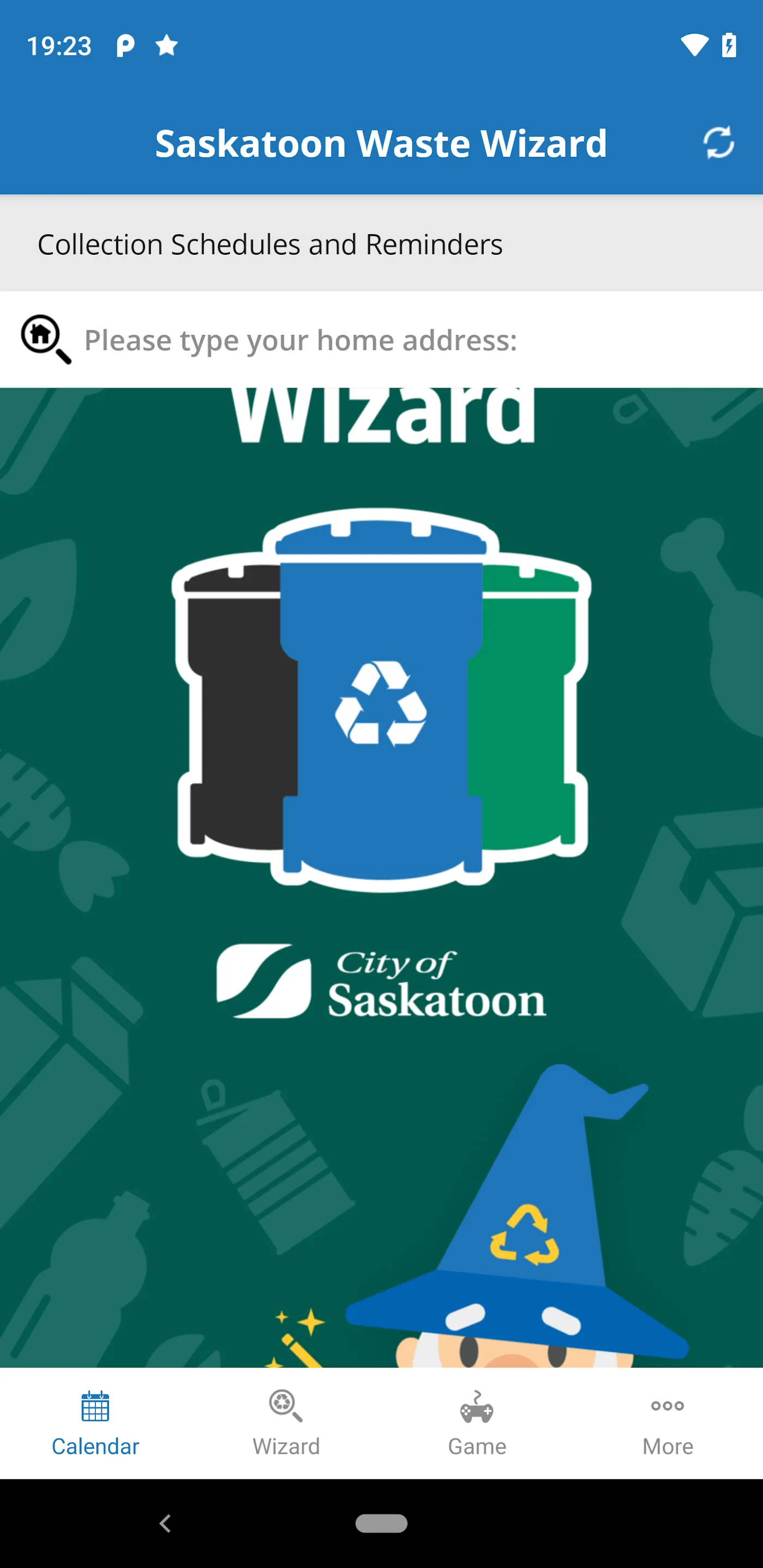 Saskatoon Waste Wizard | Indus Appstore | Screenshot