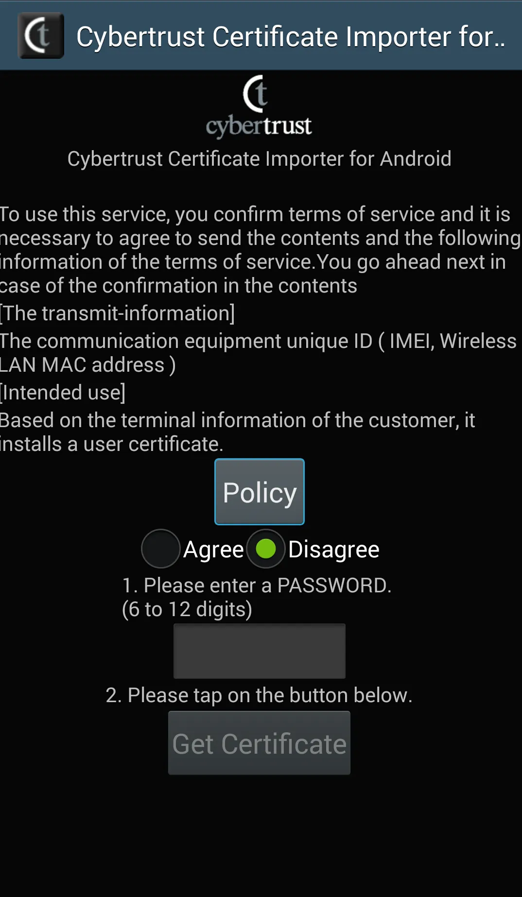 Certificate Importer | Indus Appstore | Screenshot