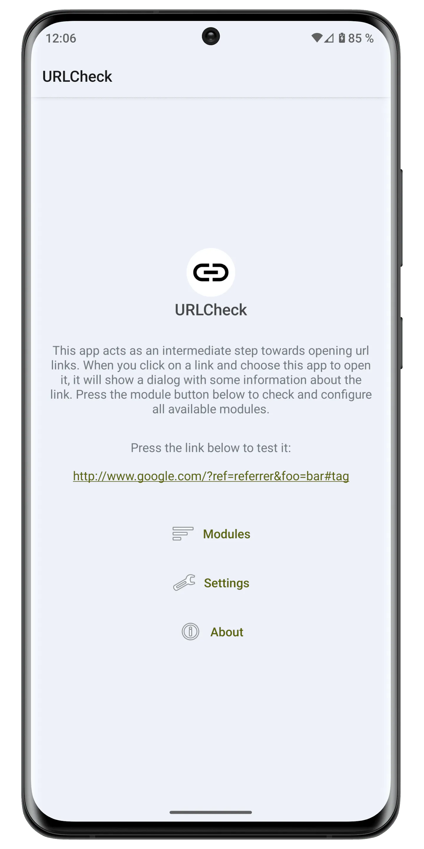 URLCheck | Indus Appstore | Screenshot