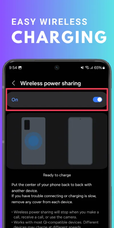 Wireless Reverse Charging | Indus Appstore | Screenshot