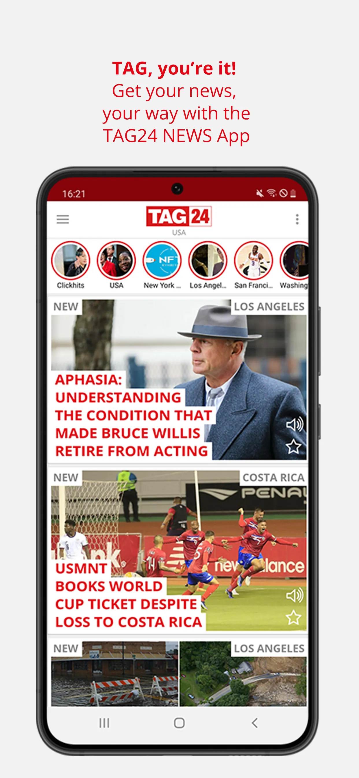 TAG24 NEWS | Indus Appstore | Screenshot