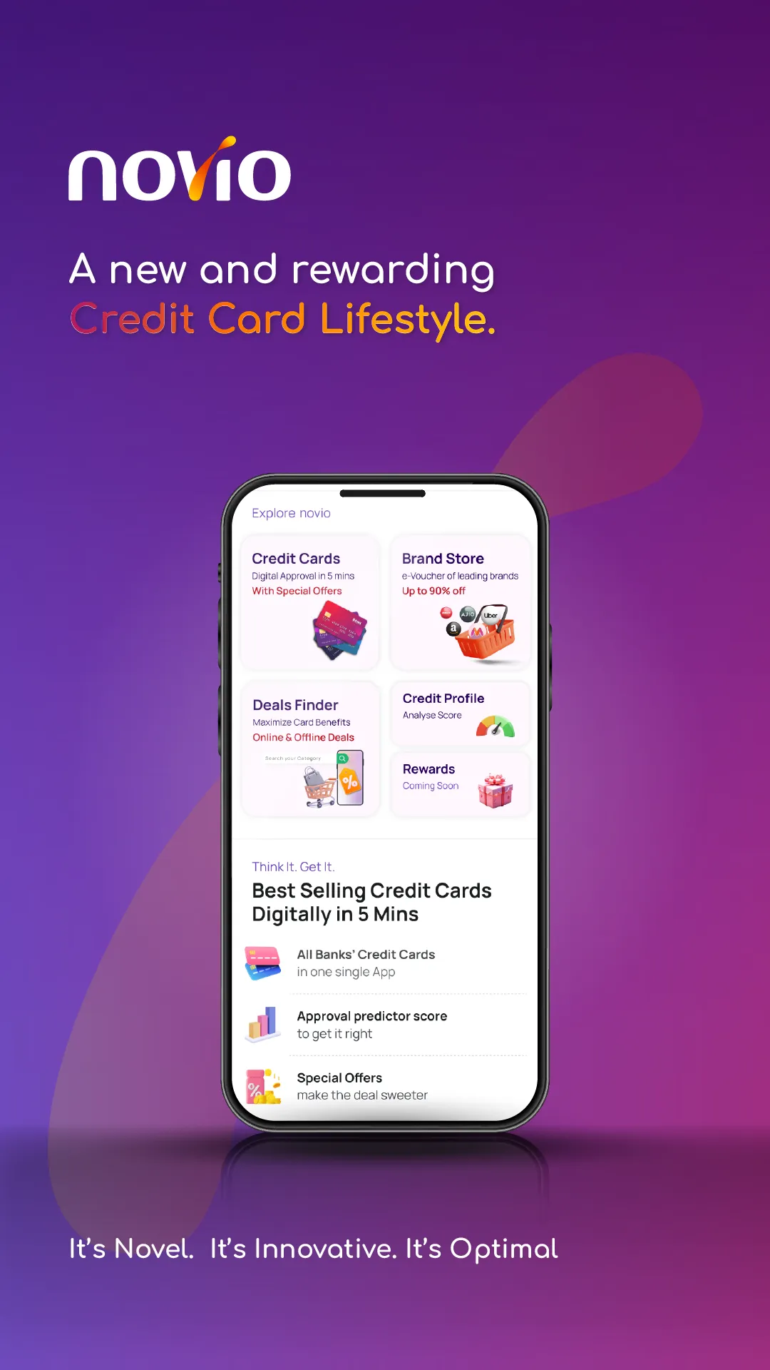 novio – credit card lifestyle | Indus Appstore | Screenshot