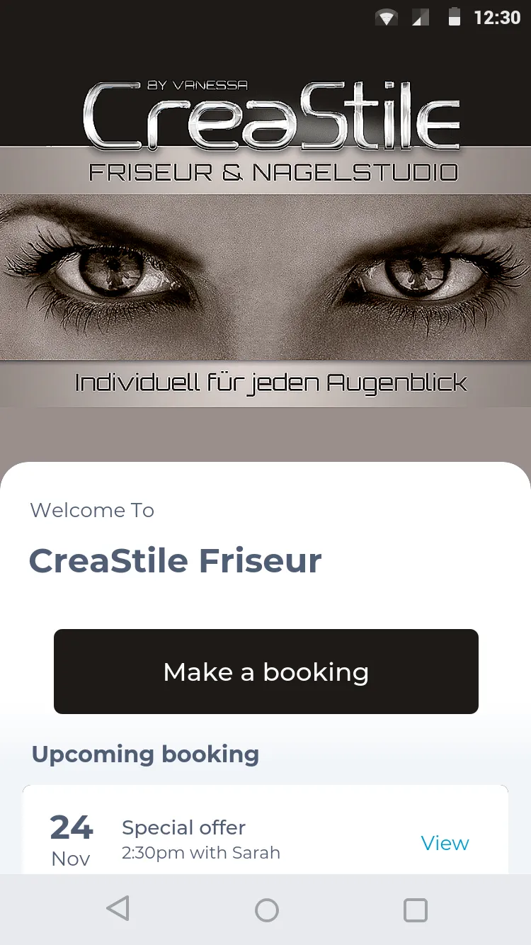 CreaStile Friseur | Indus Appstore | Screenshot