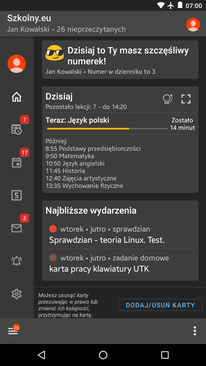 Szkolny.eu - E-dziennik | Indus Appstore | Screenshot