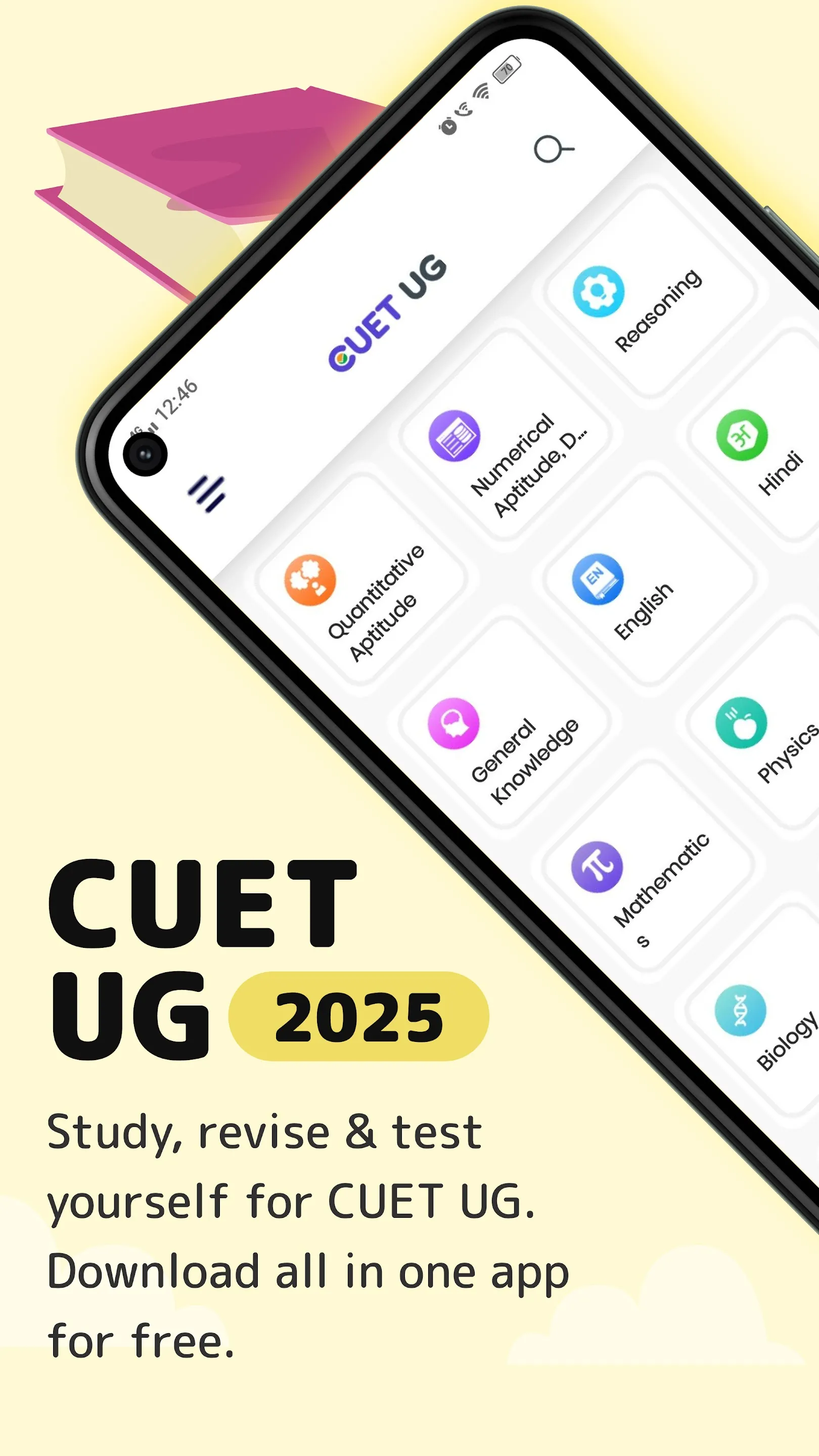 CUET 2025 Exam Preparation | Indus Appstore | Screenshot