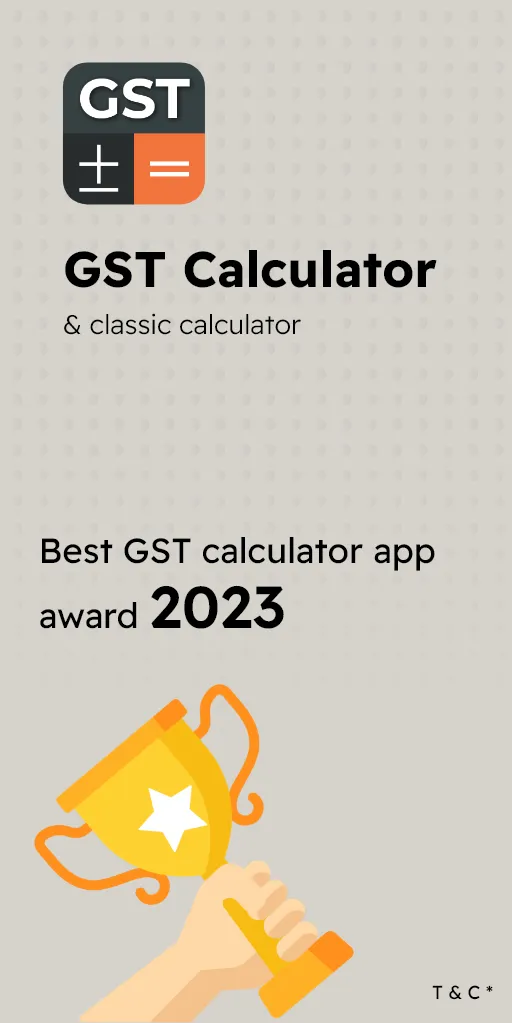 GST Calculator - EMI & AGE | Indus Appstore | Screenshot