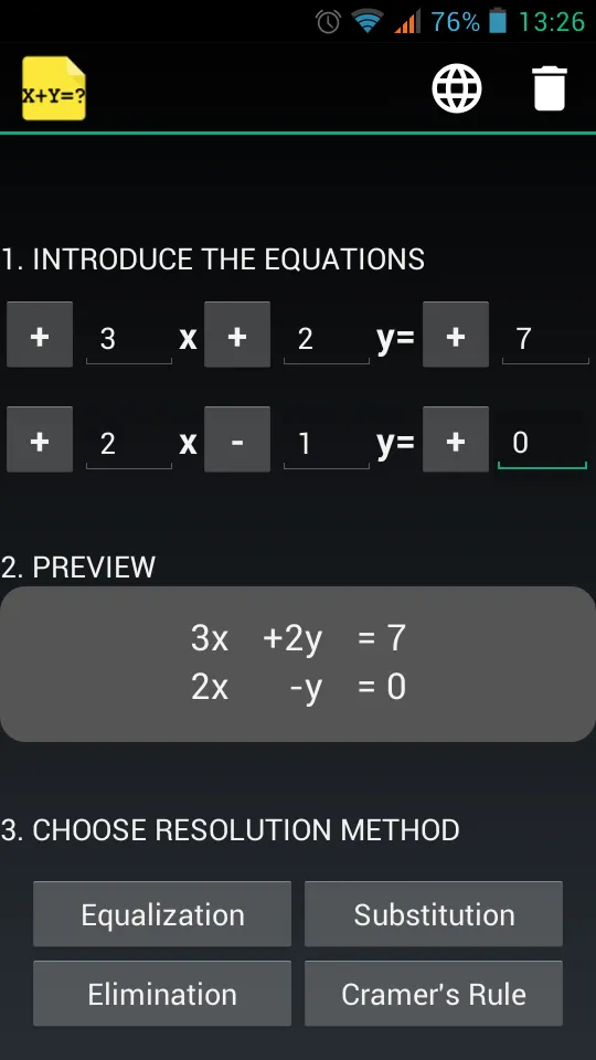 Maths Equations | Indus Appstore | Screenshot