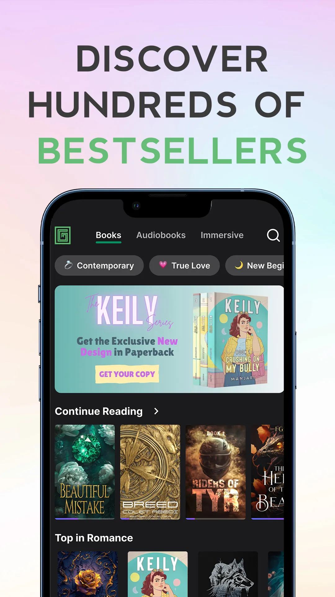 Galatea: Books & Audiobooks | Indus Appstore | Screenshot
