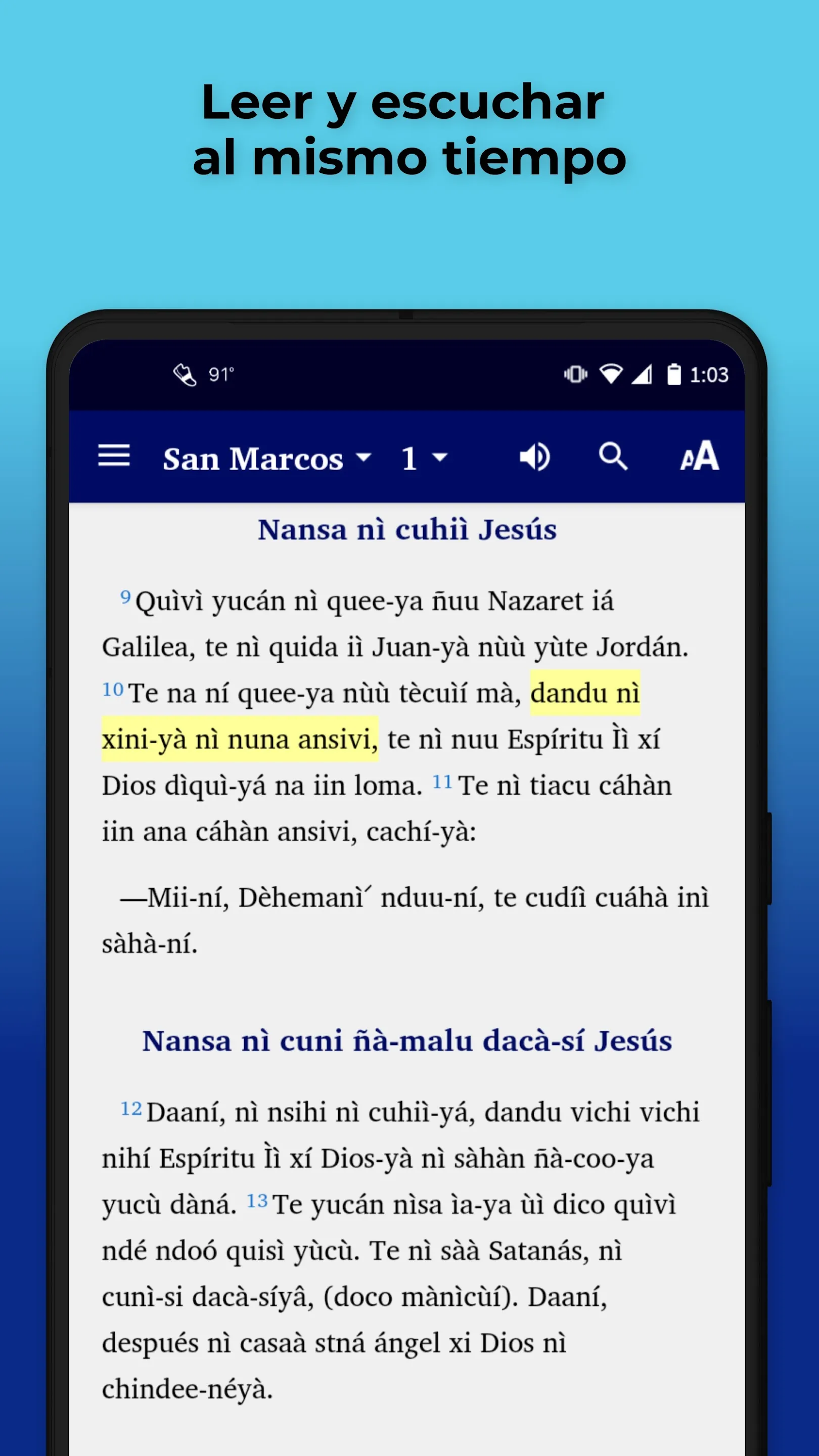 Southern Puebla Mixtec Bible | Indus Appstore | Screenshot