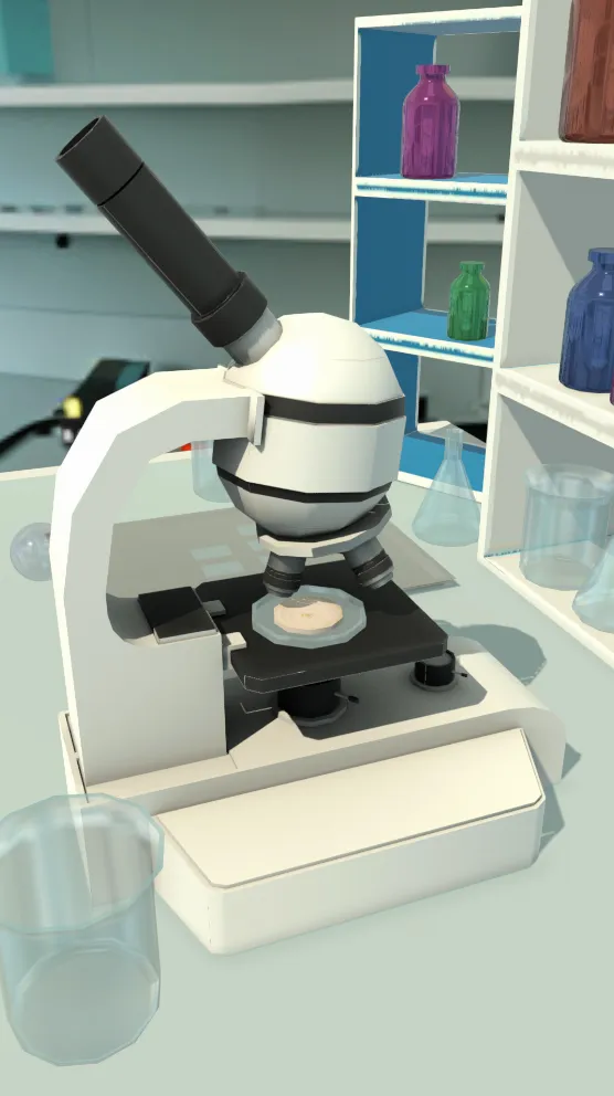 Microscope Virtual Cells Sim | Indus Appstore | Screenshot