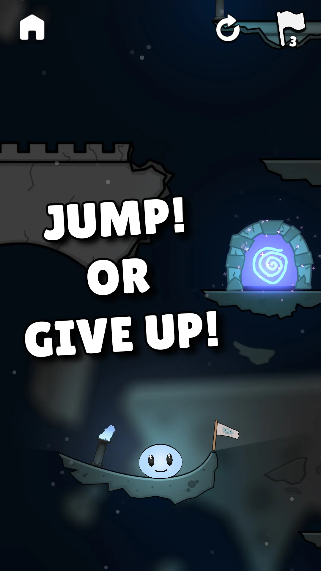 Jump Or Give Up! | Indus Appstore | Screenshot